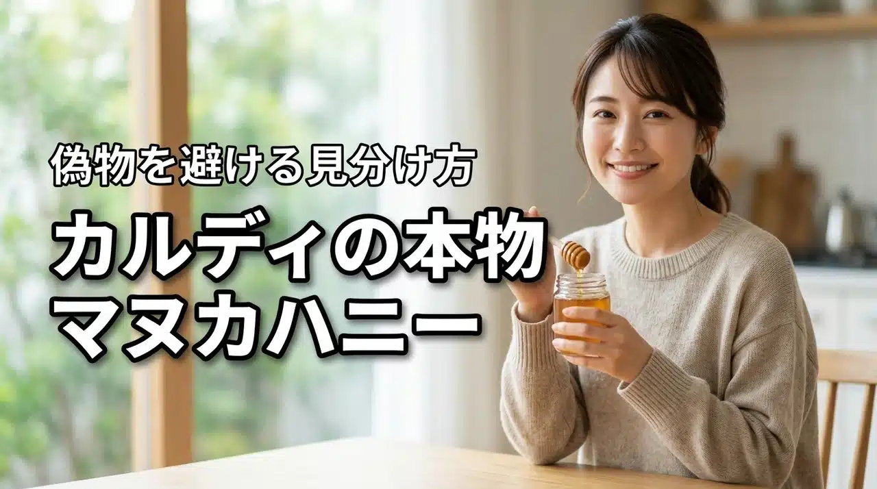【カルディ】本物のマヌカハニーはどこで売ってる？偽物を避ける見分け方の基準