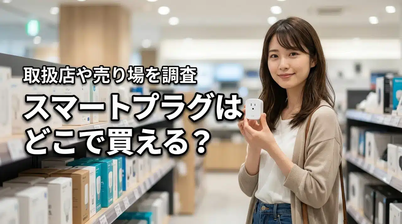 どこで売ってる？スマートプラグの売り場や今すぐ買えるお店を徹底調査しました