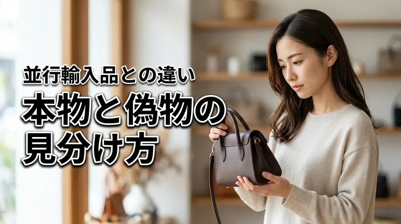 【本物か偽物か】正規品と類似品の見分け方と並行輸入品との違いをプロが伝授