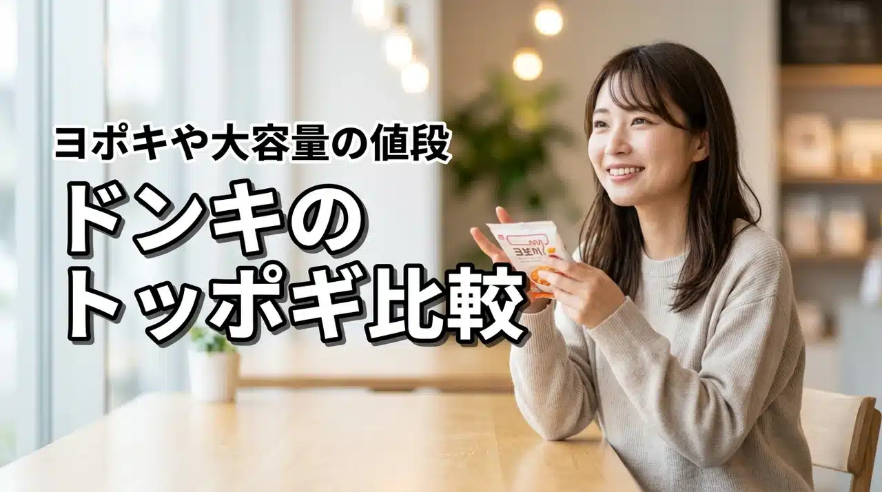 ドンキでトッポギを買うなら！即席ヨポキや大容量セットの値段