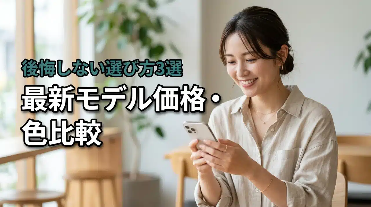 最新モデルの価格とカラーバリエーションを比較!後悔しない色選びのポイント3つ