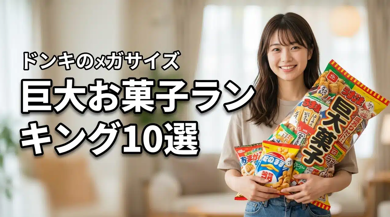 人気の巨大お菓子ランキング10選！ドンキのメガサイズでパーティーを盛り上げよう