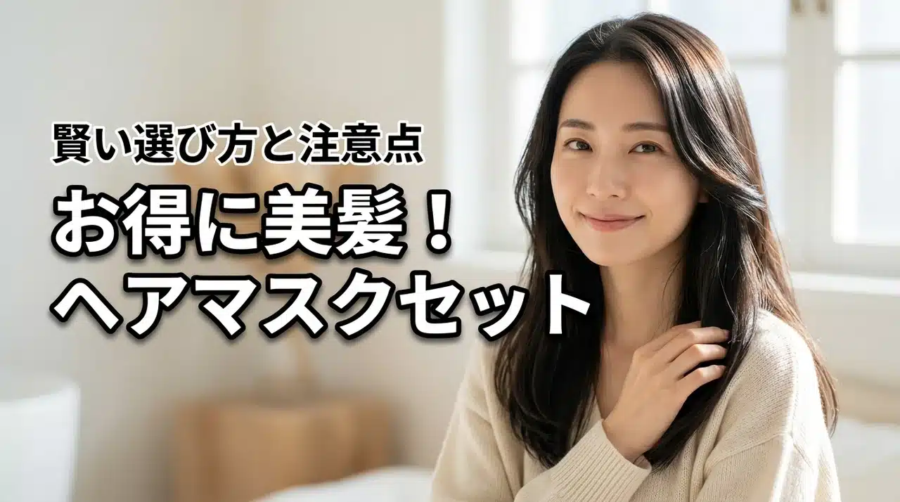 お得に美髪へ！ヘアマスクとのセット販売情報は？メリットと注意点を知って賢く選ぼう